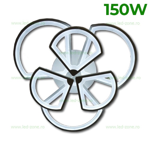 Lustra LED 150W 3 Functii Dimabila cu Telecomanda LZ6602-33