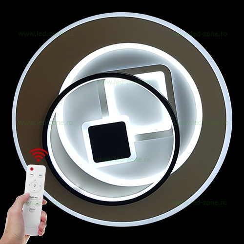 Lustra LED 160W 3 Functii Dimabila cu Telecomanda LZ382-500R