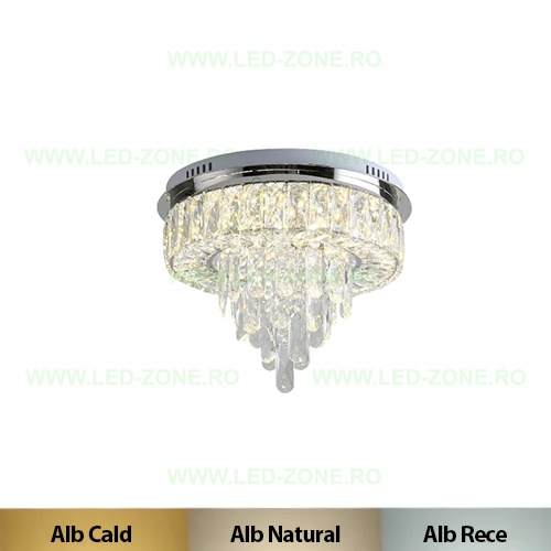 Lustra LED 64W 3 Functii Dimabila cu Telecomanda LZ9555-400