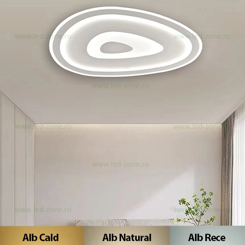 Lustra LED 74W 3 Functii Dimabila cu Telecomanda LZ7588-400