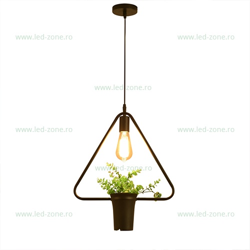 Pendul Soclu E27 Negru LZ1701-E