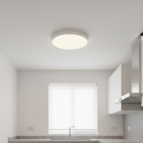 Plafoniera LED 48W Rotunda Alba Frameless CCT
