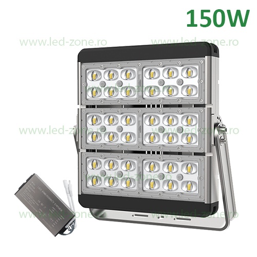 Proiector LED 150W EOS Negru Emergenta