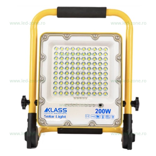 Proiector LED 200W Acumulator si Suport LZ2276