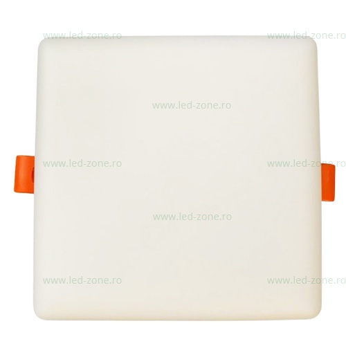 Spot LED 16W Patrat Mat Frameless Cleme Ajustabile