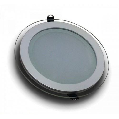 Spot LED 18W Rotund Mat Sticla