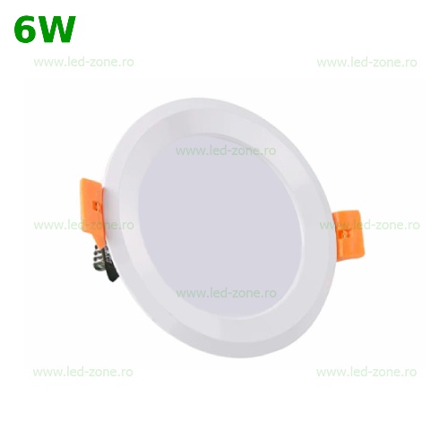 Spot LED 6W Rotund Dispersor Mat LZ601