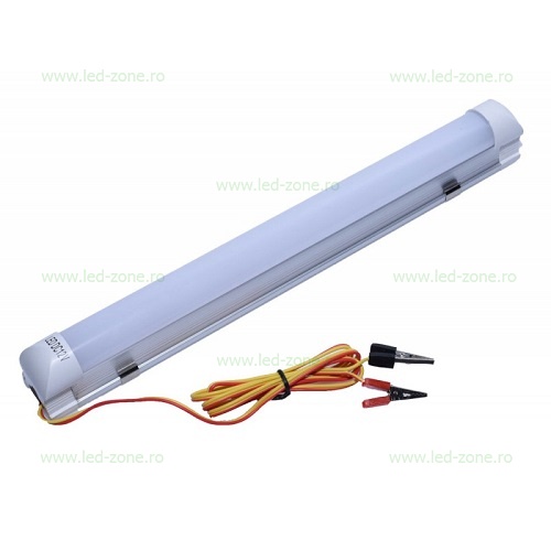 Tub LED T8 18W 50cm Mat Suport Inclus 12V Clesti