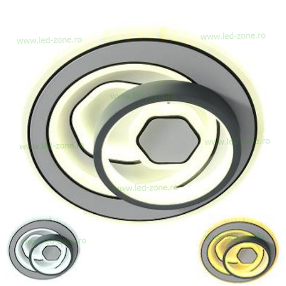 Aplica LED 88W 3 Functii LZ6012-240Y