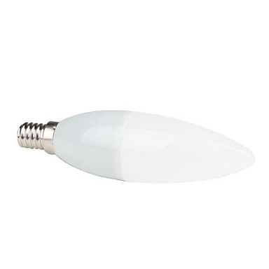 Bec LED E14 3W Lumanare Mat Plastic