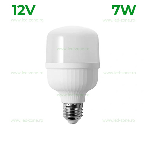 Bec LED E27 7W Mat 12V