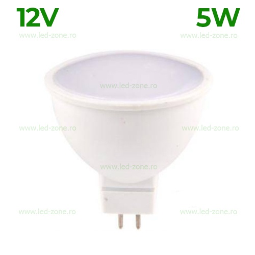 Bec Spot LED MR16 5W SMD2835 12V