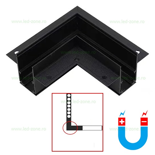 Conector Colt Sina Magnetica Incastrata Metal J001