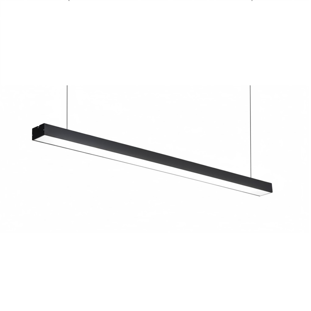 Corp Iluminat LED 55W Negru 118cm Suspendat OFFICE