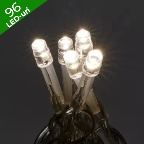 Instalatie Pom Craciun 120 LED-uri Exterior Flash Fir Transparent