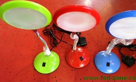 Lampa Birou LED 5W Rotunda Slim Suport Rotund