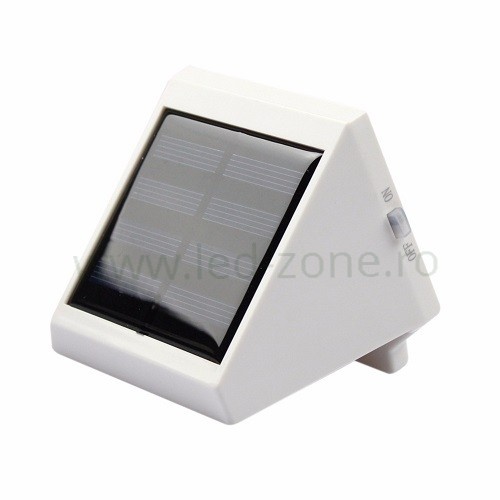 Lampa LED Exterior 4 DIP LED Solara Alb
