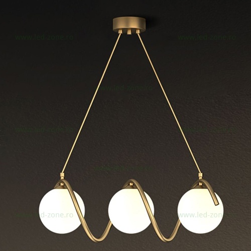 Lustra 3 Socluri G9 LZMX165-3