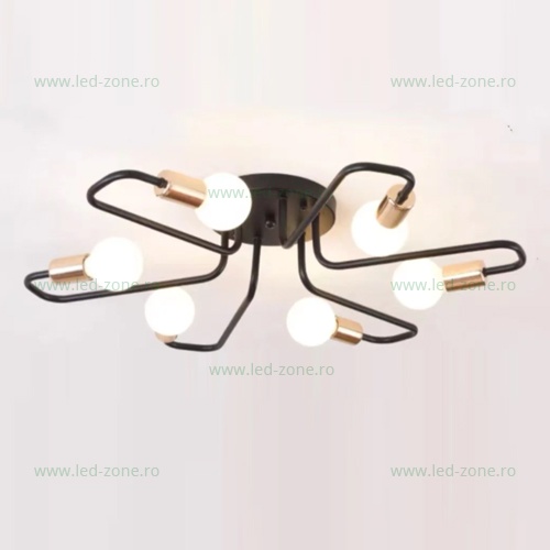 Lustra 6 Socluri E27 LZ952-6