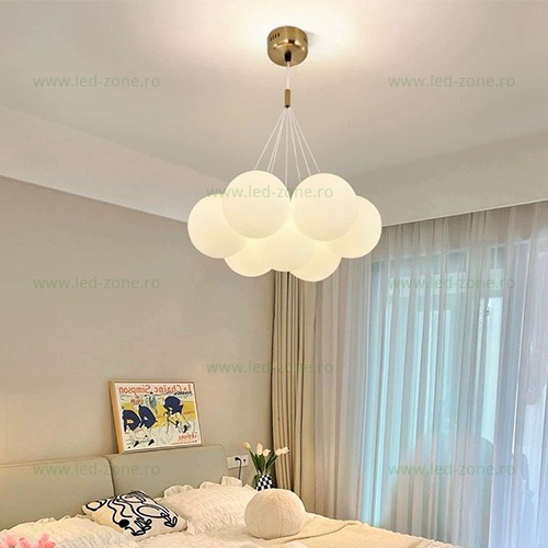 Lustra 7 Socluri E27 3 Functii LZ8847-7