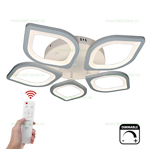 Lustra LED 130W 3 Functii Dimabila cu Telecomanda LZ601-5