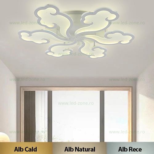 Lustra LED 144W 3 Functii Dimabila cu Telecomanda LZG3335-6
