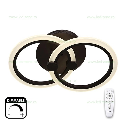 Lustra LED 35W 3 Functii Dimabila cu Telecomanda LZ3373-2