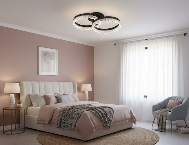 Lustra LED 60W Dimabila 3 Functii cu Telecomanda LZ9467