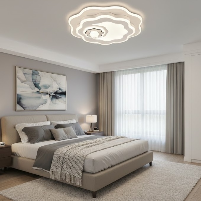 Lustra LED 73W 3 Functii Dimabila cu Telecomanda LZ24005