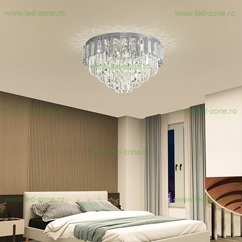 Lustra LED 96W 3 Functii Dimabila cu Telecomanda LZ8016-480