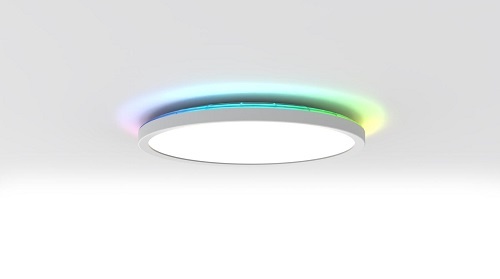 Plafoniera LED 18W Alba RGBW cu Telecomanda