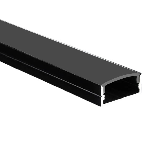 Profil Aluminiu Aplicat Negru Dispersor Negru 3M 21MM