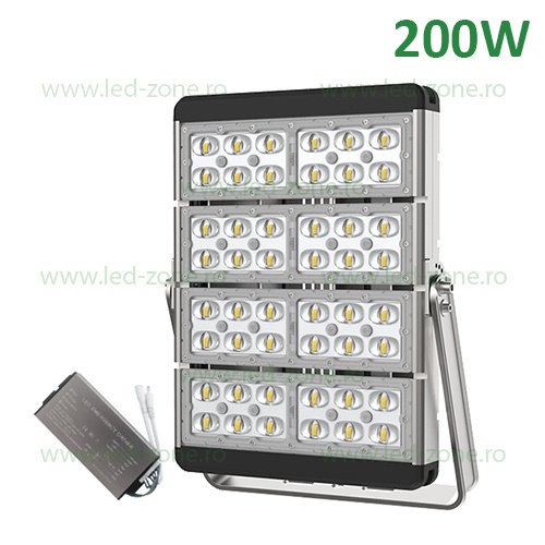 Proiector LED 200W EOS Negru Emergenta