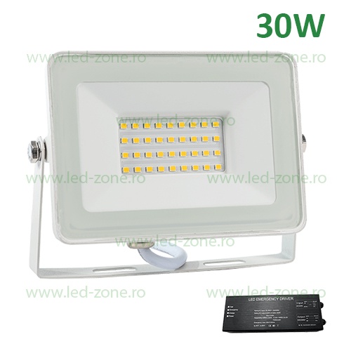 Proiector LED 30W VEGA Alb Emergenta