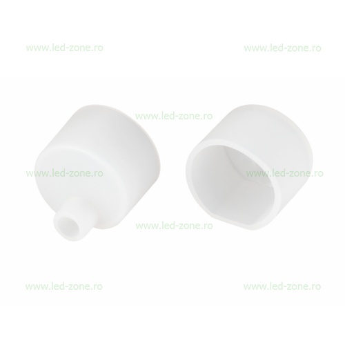 Set 2 Capace Protectie Profil Flexibil Silicon Rotund D-13mm