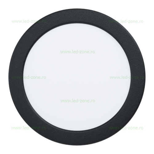 Spot LED 11W Rotund Negru FUEVA