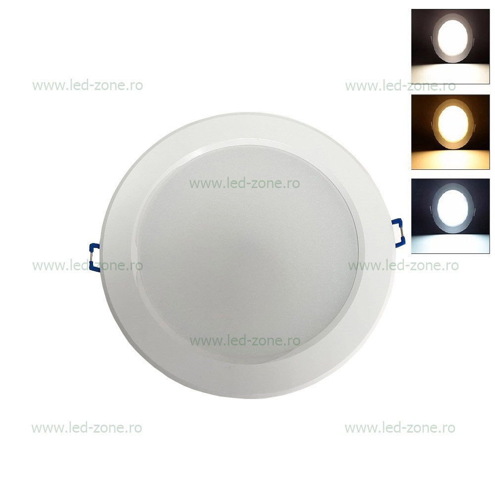 Spot LED 30W Alb 3 Functii