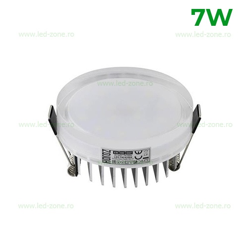 Spot LED 7W Rotund Mat Alb Valeria