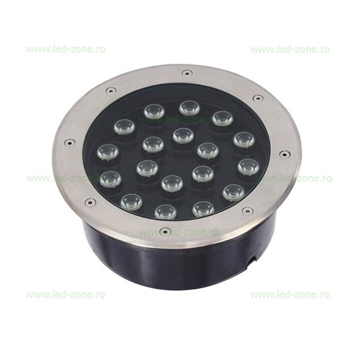 Spot LED Exterior Incastrabil 18x1W Rotund 220V