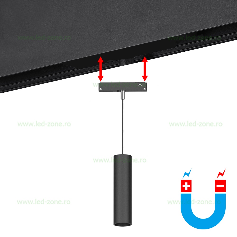 Spot LED Magnetic 20W Pendul