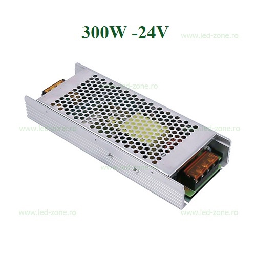 Sursa Alimentare Banda LED 24V 300W Slim