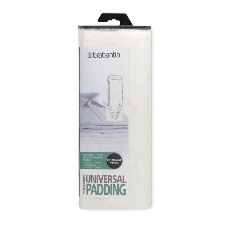 Husa masa de calcat universala Brabantia 135x49cm, Alb 90400032