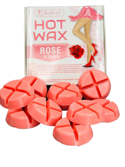 Ceara epilat refolosibila Sofeel Hot Wax Rose, 500g - 3 | YEO