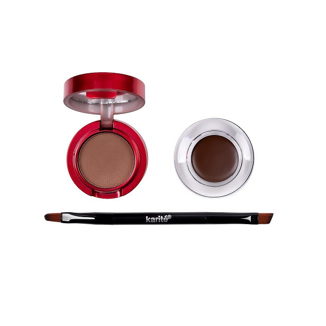 Gel sprancene cu pensula, Karite, Christmas Edition, Brown Gel sprancene cu pensula, Karite, Christmas Edition, Brown