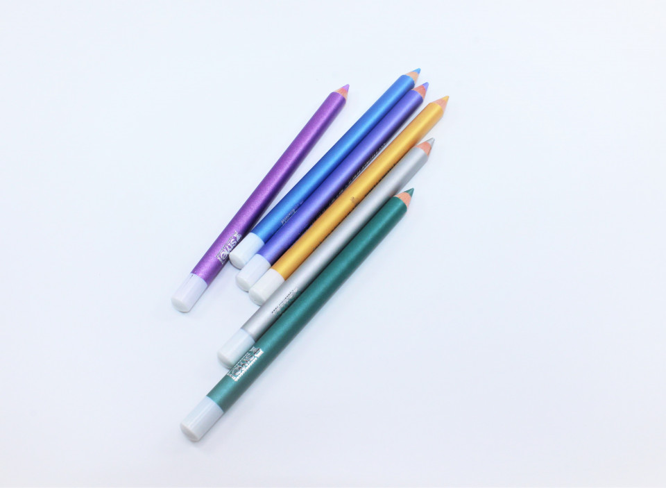 Set 6 creioane de ochi cu sclipici, Style, Studio Shimmers Set 6 creioane de ochi cu sclipici, Style, Studio Shimmers