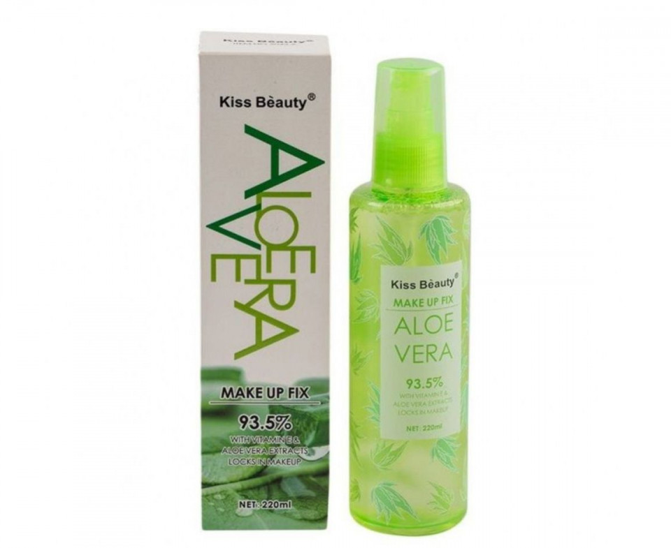 Spray Fixare Kiss Beauty Cu Aloe Vera, 220 ml Kiss Beauty imagine noua