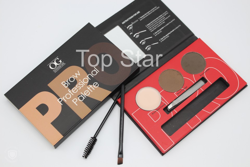 Trusa fard Kit Sprancene Brow Professional Palette - 3 | YEO