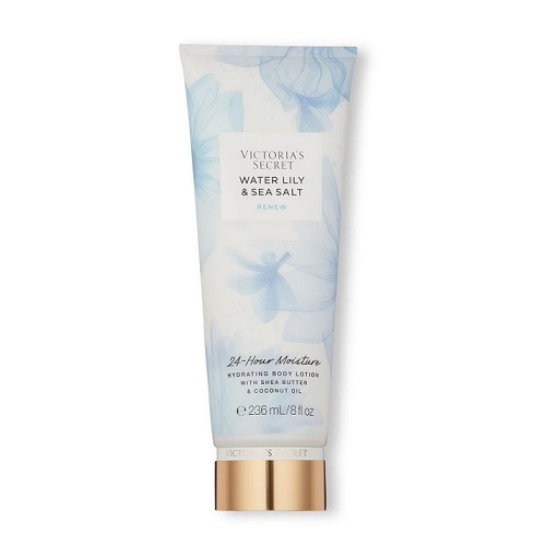 Crema de corp hidratanta, victoria's secret, water lily & sea salt, shea butter & coconut oil, 236 ml