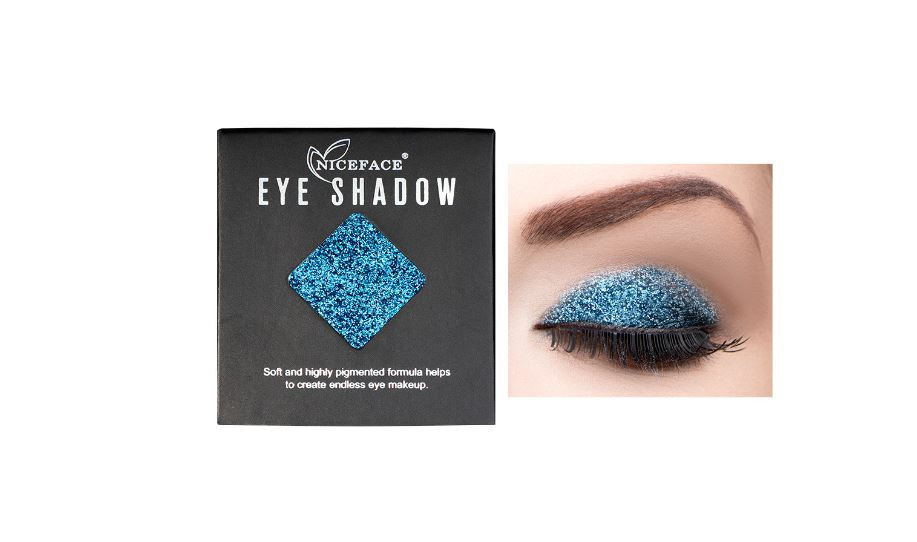 Fard De Ochi Glitter, Niceface, Monochrome, 10 - 1 | YEO