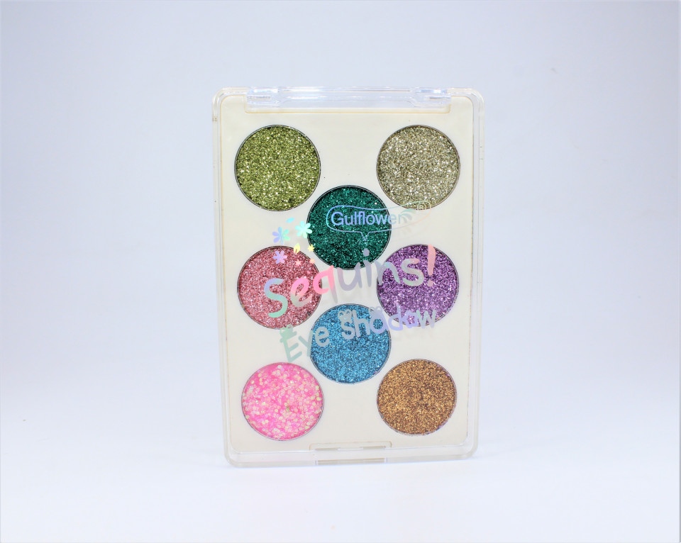 Paleta fard de ochi, Gulflower, Glitter Sequins, 03 Paleta fard de ochi, Gulflower, Glitter Sequins, 03